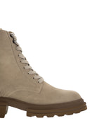 Hogan H674 Suede Lace Up Boot