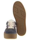 Hogan Cool Suede Trainers With Thick Soles
