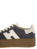 Hogan Cool Suede Trainers With Thick Soles