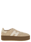 Hogan Cool Suede Trainers With Thick Soles