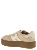 Hogan Cool Suede Trainers With Thick Soles
