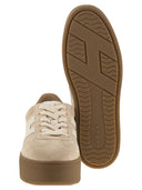 Hogan Cool Suede Trainers With Thick Soles