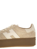 Hogan Cool Suede Trainers With Thick Soles