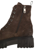Hogan H700 Suede Combat Boots