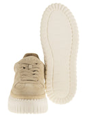 Hogan H Stripes Platform Trainers