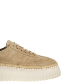 Hogan H Stripes Platform Trainers