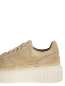 Hogan H Stripes Platform Trainers
