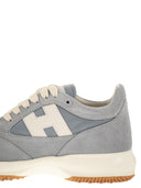 Hogan Interactive Suede And Fabric Trainers
