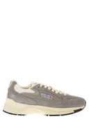 Autry Hyperway Suede And Mesh Trainers