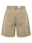 Carhartt Cotton Shorts With Pleats
