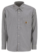 Camicia in cotone a righe Carhartt Daldry
