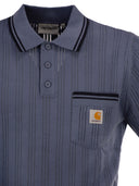 Carhartt Cotton Polo Shirt With Contrasting Trim