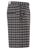 Carhartt Cotton Shorts With A Chequered Pattern