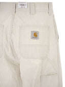 Carhartt Striped Cotton Trousers