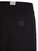 Carhartt Aaron Relaxed Fit Black Denim Jeans