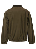 Carhartt Cotton Zip Up Jacket With Corduroy Collar