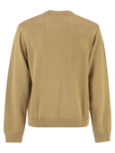 Carhartt Cotton Crew Neck Jumper With Embroidered Logo