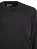 Carhartt Cotton Crew Neck Jumper With Embroidered Logo