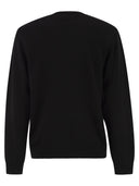 Carhartt Cotton Crew Neck Jumper With Jacquard Logo