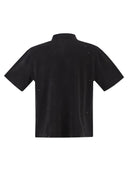 Carhartt Cotton Polo Shirt With Paint Splatter Details