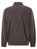 Carhartt Faded Cotton Half Zip Sweatshirt
