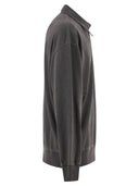 Carhartt Faded Cotton Half Zip Sweatshirt