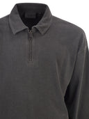 Carhartt Faded Cotton Half Zip Sweatshirt