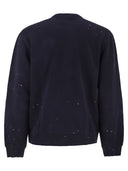 Carhartt Crew Neck Sweatshirt With Spray Effect Logo