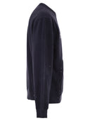 Carhartt Crew Neck Sweatshirt With Spray Effect Logo