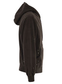 Carhartt Zip Up Hooded Sweatshirt With Paint Effect Print