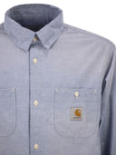 Carhartt Cotton Shirt With Paint Splatter Details