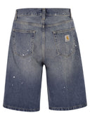 Carhartt Landon Short Relaxed Fit Washed Denim Shorts