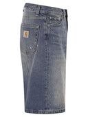 Carhartt Landon Short Relaxed Fit Washed Denim Shorts