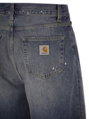 Carhartt Landon Short Relaxed Fit Washed Denim Shorts