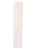 Mc2 Saint Barth Wide Leg Broderie Anglaise Cotton Trousers