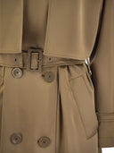 Herno Double Breasted Waterproof Trench Coat