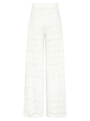 Vilebrequin Women's Openwork Knit Palazzo Trousers