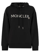 Felpa con cappuccio Moncler con logo