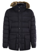 Moncler Clunee Long Down Jacket z kapturem