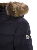 Moncler Clunee Long Down Jacket z kapturem