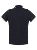 Moncler Polo Shirt With Iconic Felt