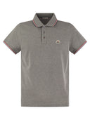 Moncler kurzärärmisches Poloshirt mit Logo