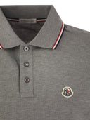 Moncler kurzärärmisches Poloshirt mit Logo