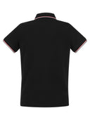 Moncler Polo Shirt With Iconic Felt