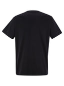 Moncler T Shirt With Flocked Logo