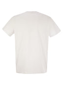 Moncler T Shirt With Double Logo