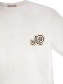 Moncler T Shirt With Double Logo