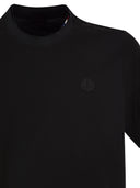 Moncler T Shirt With Black Logo