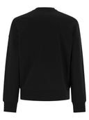 Moncler Crew Neck Felpa con logo frontale