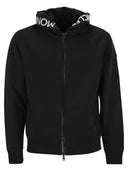 Sweat à capuche Moncler avec zip et logo